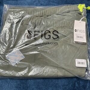 FIGS Cairo Cargo Scrub Pants Olive Green Men's 6XL Technical Collection